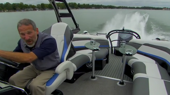Aqua Patio 250 XP: Video Boat Review