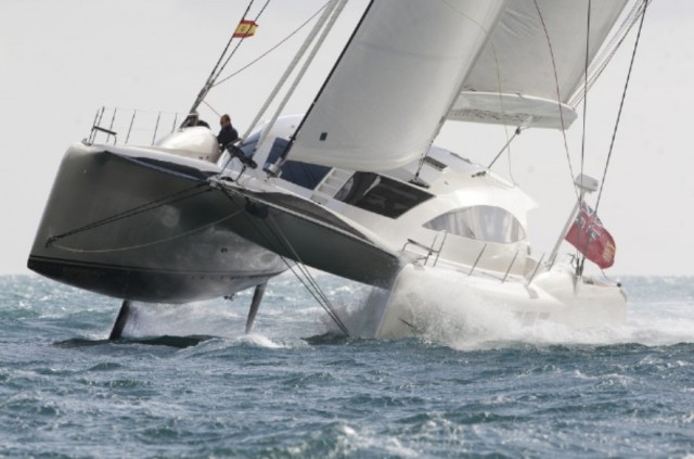 TAG60: Cutting-Edge Sailing Catamaran